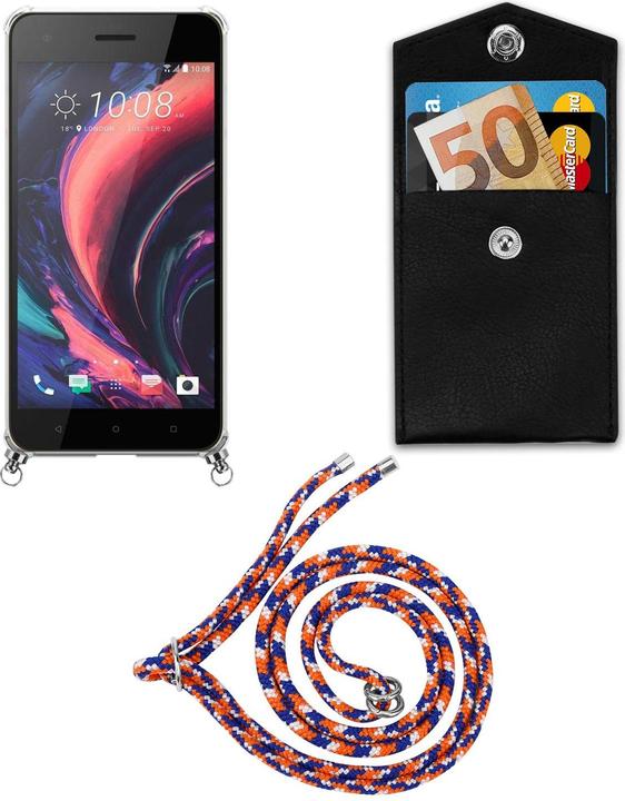 Produktbild Cadorabo TPU Handy Kette SILBER Cover