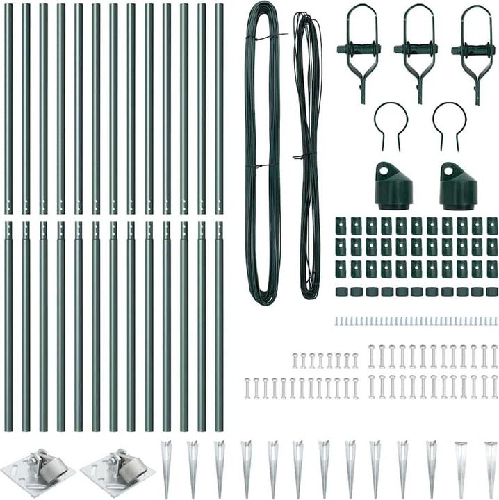 Actual product image vidaXL Zaunpfosten