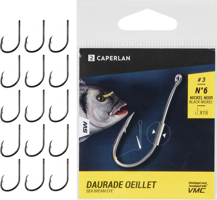 Actual product image Caperlan Hooks for dorado 10 pcs.