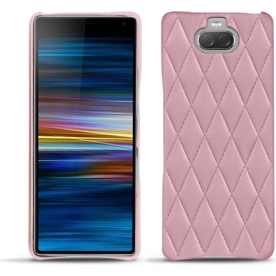 Noreve Lederschutzhülle (Sony Xperia 10 Plus), Smartphone Hülle, Rosa