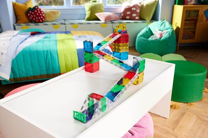 Actual product image Magna-Tiles ® Rail Racers Deluxe - 90 Teile