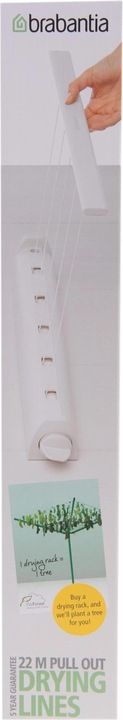 Actual product image Brabantia Pull-out clotheslines (4.40 m)