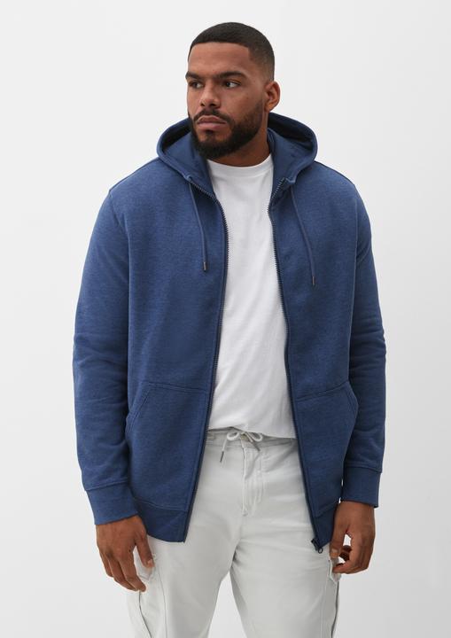 Immagine prodotto S.Oliver Giacca Uomo Felpa Manica Lunga con Cappuccio Tasca Cerniera | 1 pezzo (5XL)