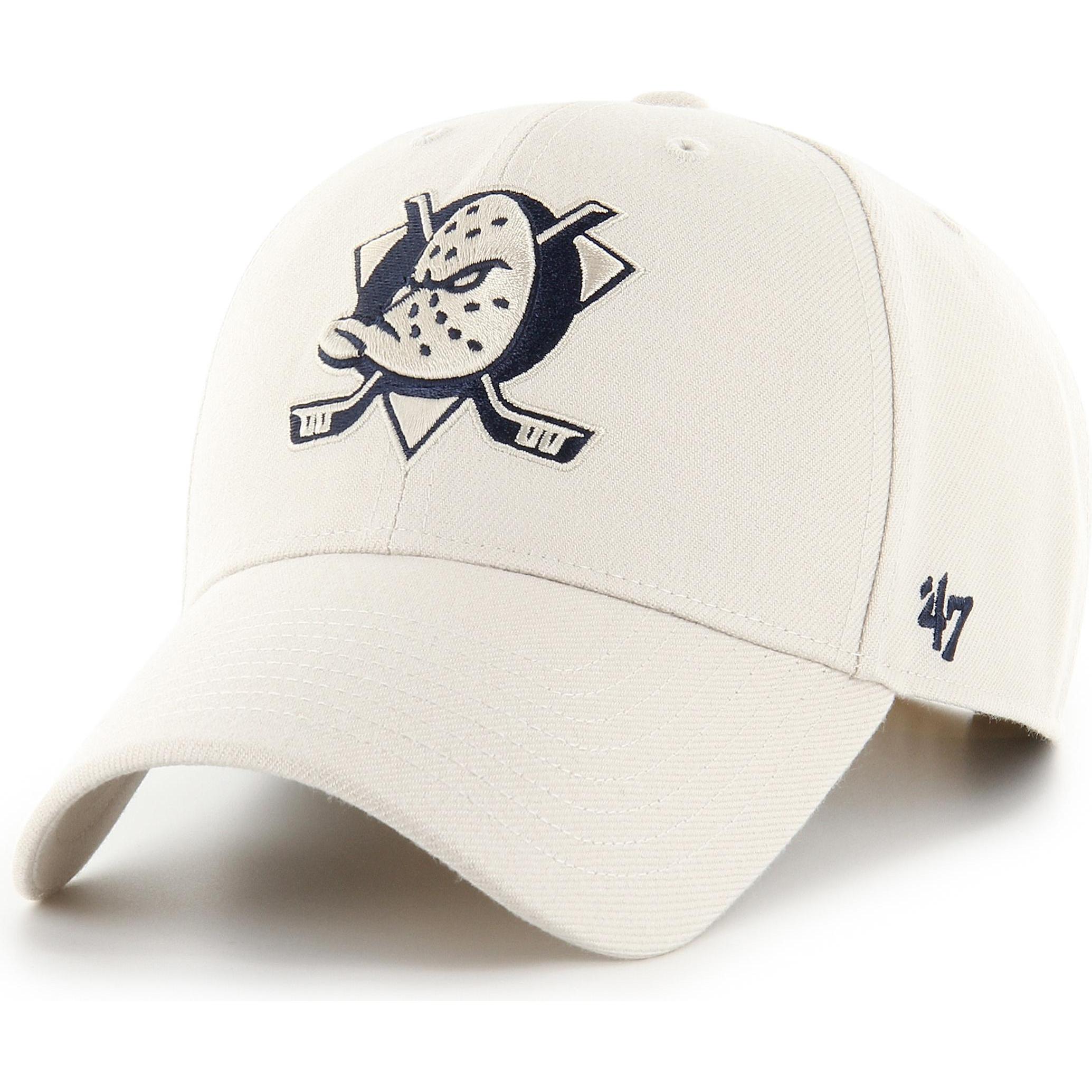 '47, Uomini, Cappellino, Nhl 47 Mvp Snapback Anaheim Ducks Bone Osf, Beige