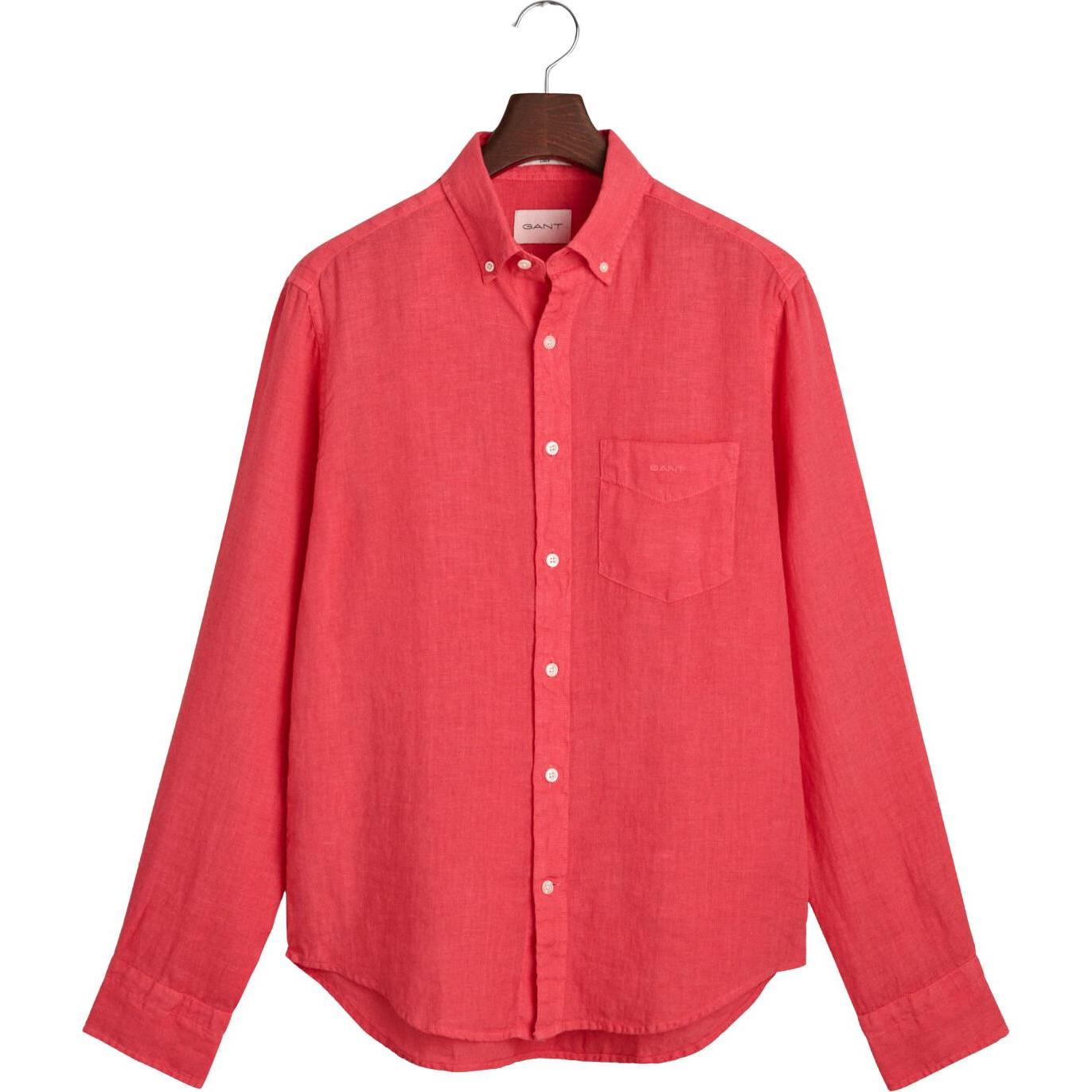 GANT, Herren, Hemd, Garment-Dyed, Orange, (M)
