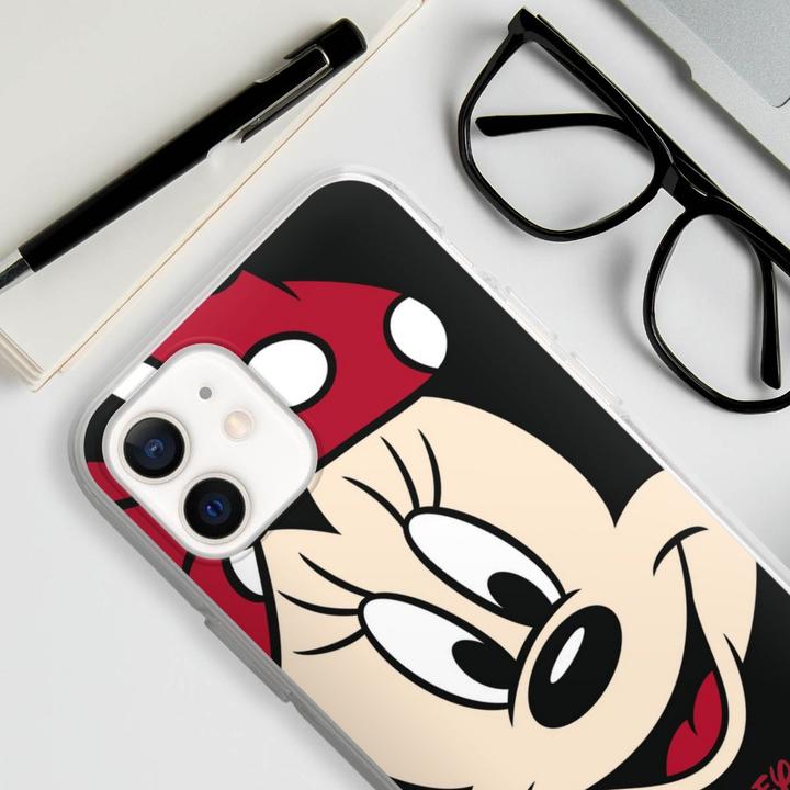 Produktbild DeinDesign Silikon Hülle für Apple iPhone 12 mini Handyhülle Case Smartphone Schutzhülle Disney Minnie Mouse (Apple iPhone 12 mini)
