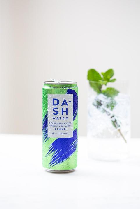 Image du produit Dash Water Eau pétillante au citron vert (12 x 33 cl)
