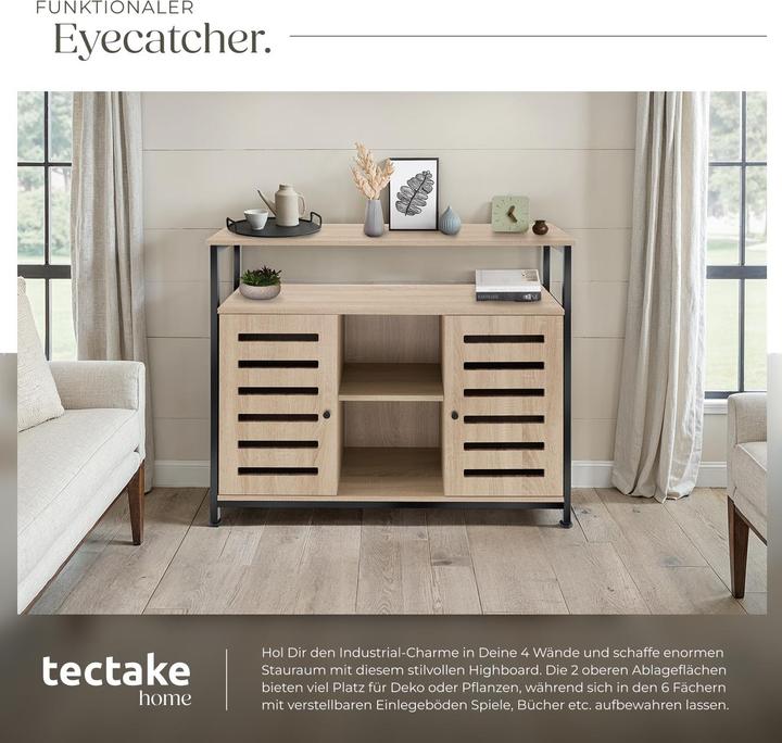 Image du produit tectake Warrington (100 x 37 x 82 cm)