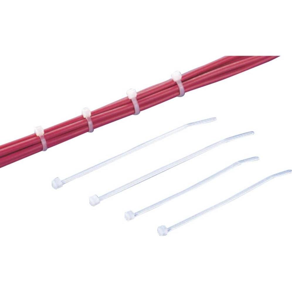 Thumbnail - HellermannTyton, Kabelbinder, Kabelbinder innenverzahnt T-Serie (L x B) 530 mm x 8.9 mm T150M-N66-NA-Q1 Farbe: Transpare...