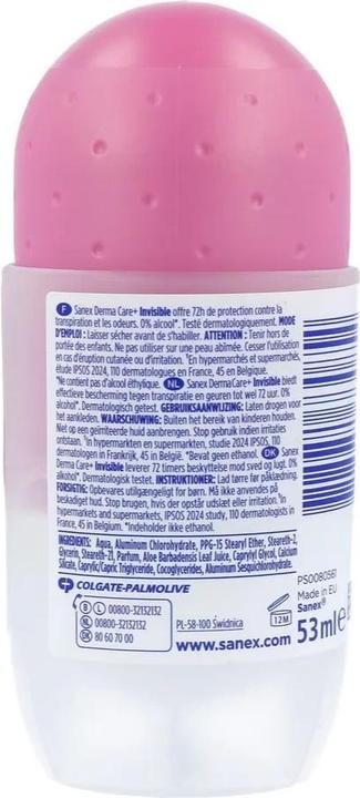 Image du produit Sanex Deodorant Roller Dermo Invisible Personal Care (53 ml)