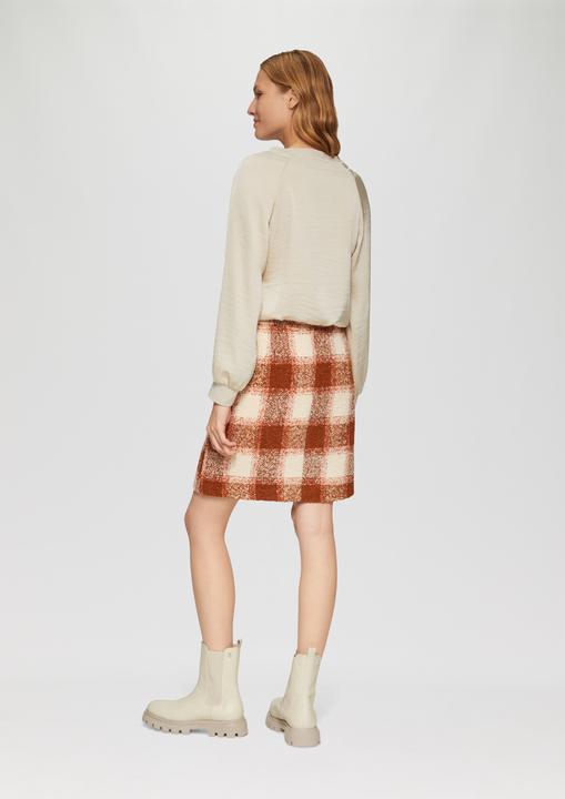 Immagine prodotto s.Oliver Bluse Blusenshirt aus Satin mit Rippbündchen (44)