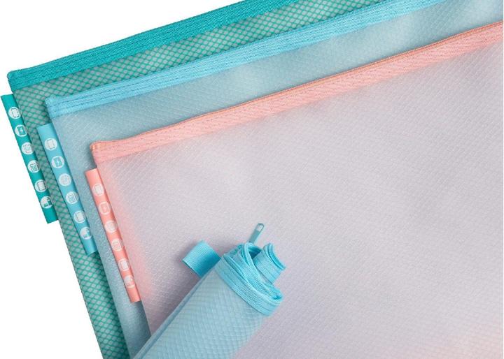 Image du produit Exacompta Pochette à fermeture éclair 37150E EVA (éthylène-acétate de vinyle) Multicolore