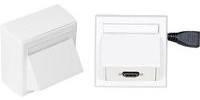 Produktbild Vivolink WI221184 Steckdose HDMI Weiss (221184)