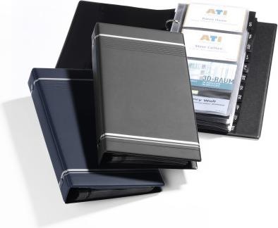 Actual product image Durable Business card book Visifix for 200 business cards, anthracite (57 x 90 mm)