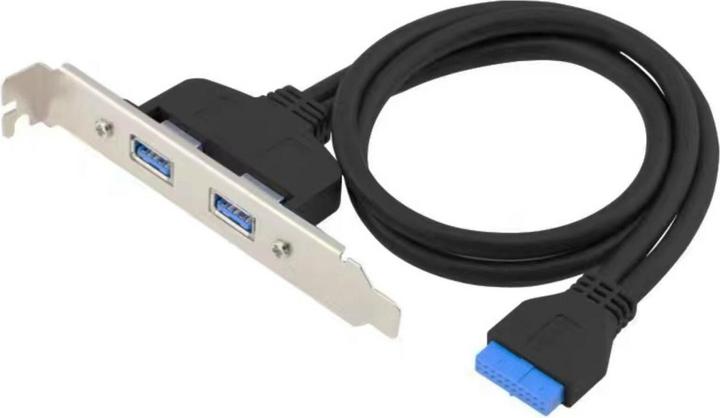 Productafbeelding Conceptronic PCI Express Kaart 19 Pin Dubbele USB-A Poorten bw