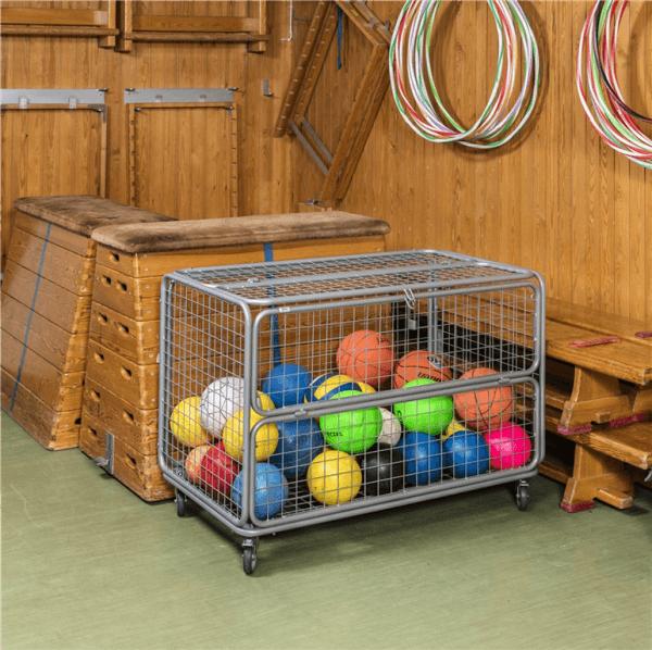 Immagine prodotto Fispo Carrello portapalloni Comfort, 660 l, mobile (150 kg)