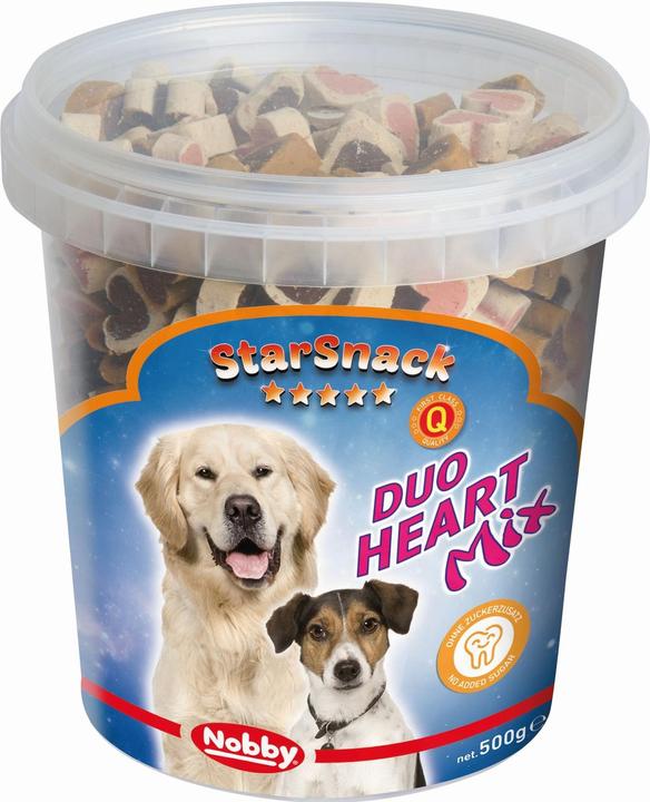 Actual product image Nobby StarSnack Duo Heart Mix (Adult, 1 pcs., 539 g)