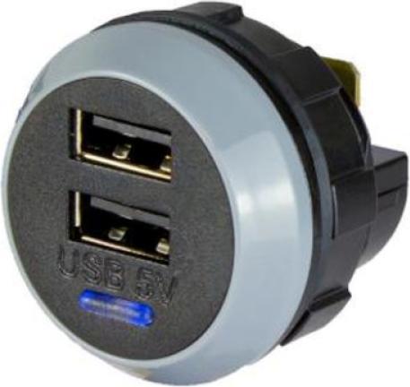Immagine prodotto Alfatronix Caricatore USB 12/24 VDC PVPro D