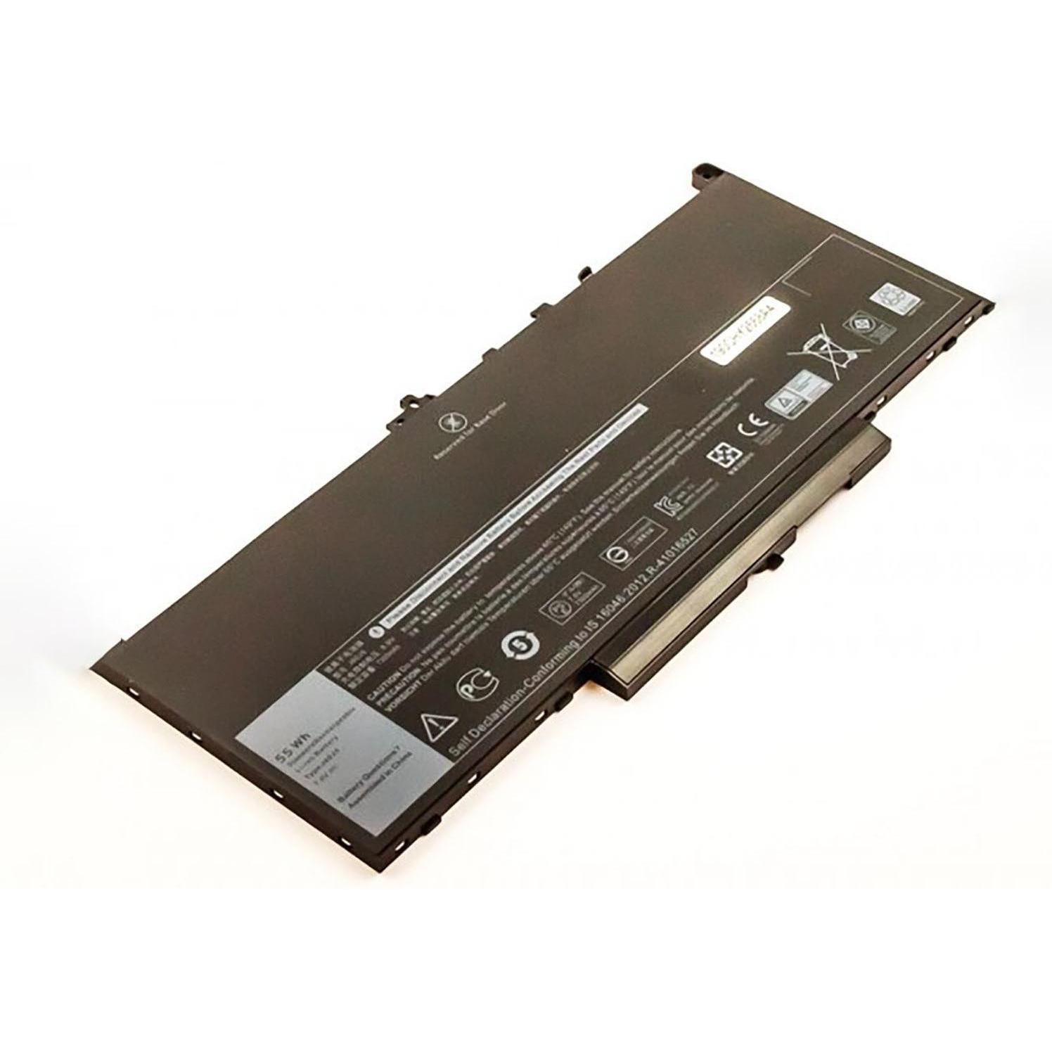 AGI Akku kompatibel mit Dell Latitude 14 E7470(N015L74701540CN) (1 Zellen, 7200 mAh), Notebook Akku, Schwarz
