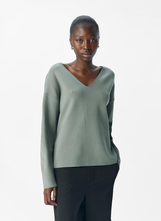 Produktbild Object V-Ausschnitt Strickpullover (L)