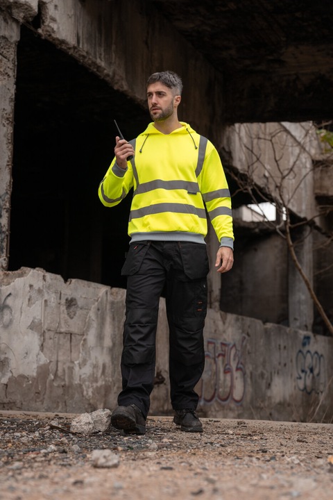 Productafbeelding Korntex Hi-Vis Hoodie (M)