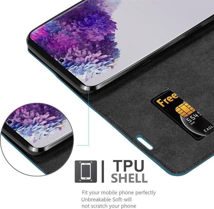 Actual product image Cadorabo Book Invis. Magnet sleeve (Samsung Galaxy S20 Ultra)