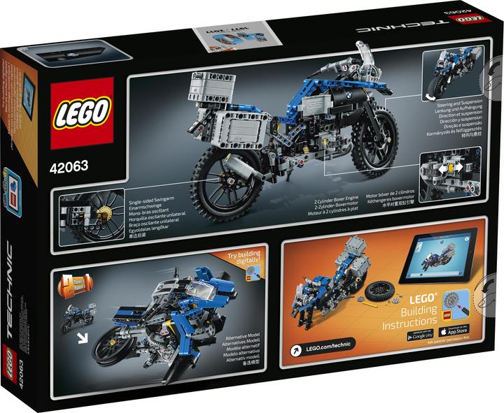 Image du produit LEGO Technic BMW R 1200 GS Adventure (42063, LEGO Technic)