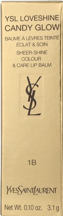 Produktbild Yves Saint Laurent YSL LOVESHINE CANDY GLOW Lippenbalsam #1B 1 u (Lippenpflege Stick)