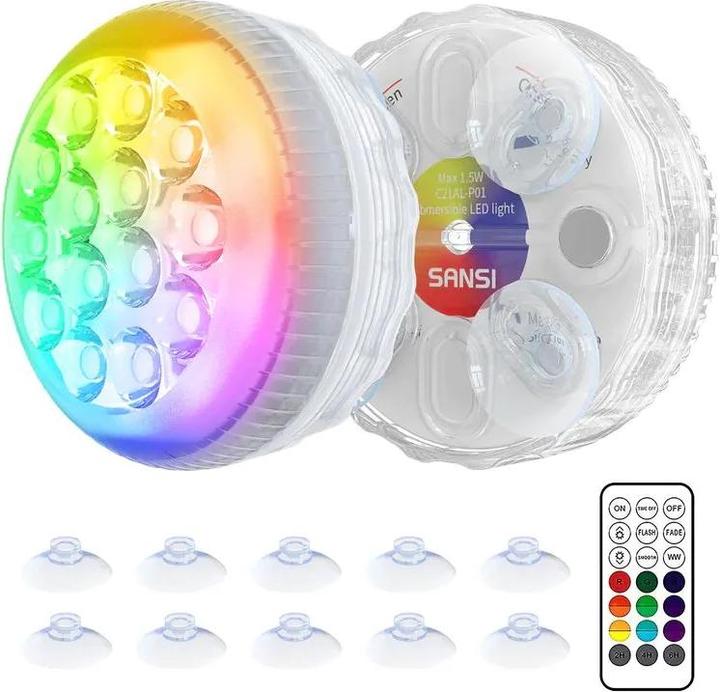 Sansi LED Pool Light mit Fernbedienung