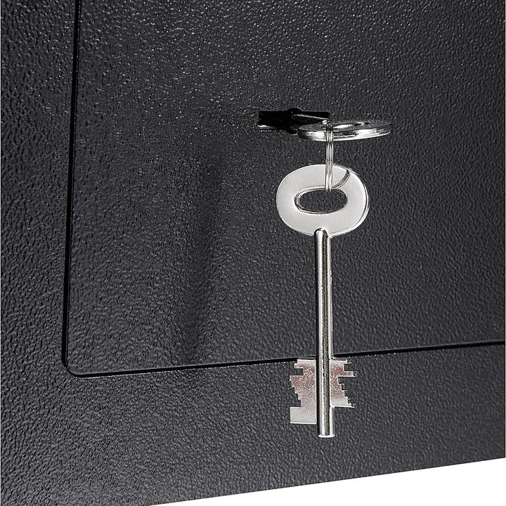 Actual product image Yale Value Safe Wall Safe - Black - Key Only - 7.7 l (7.70 l)