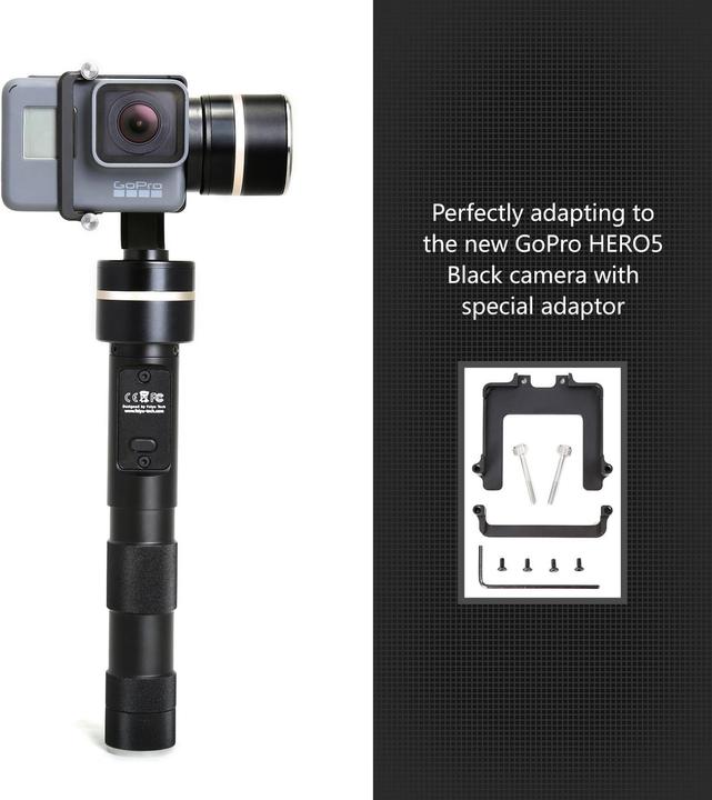 Immagine prodotto FeiYu Tech Stabilizzatore Gimbal 3 Assi per Action Cam con Stabilizzazione Automatica e Ricarica (Action camera)