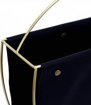 Immagine prodotto Home Deco Factory portariviste in metallo nero e oro