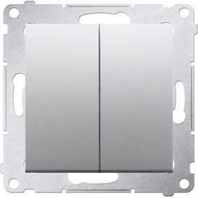 Kontakt DW5.01/43, Taster + Schalter, Silber