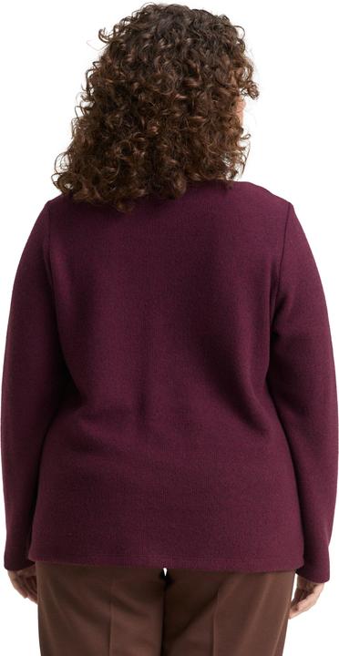 Produktbild Tom Tailor Plus Size - Sweatshirt met knoopdetails (44, 50)