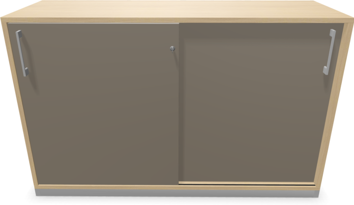 Actual product image Narbutas Choice sliding door cabinet (120 x 40 x 76 cm)