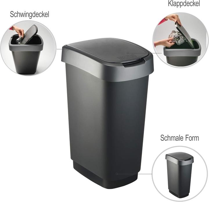 Produktbild Rotho Mülleimer mit Deckel (25 l)