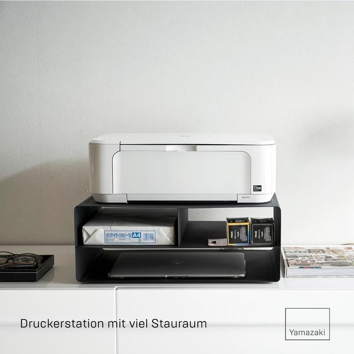 Produktbild Yamazaki Drucker-Regal mit Rollen TOWER