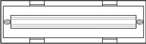 Produktbild Hager HAG UD12B3 Baustein H=150 B=250 fÃ¼r ReiheneinbaugerÃ¤te