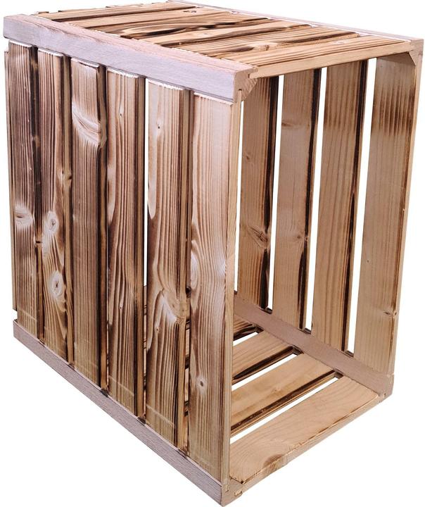 Produktbild Holz Zollhaus Holzharasse geflammt, 23.3 x 35 x 32 cm