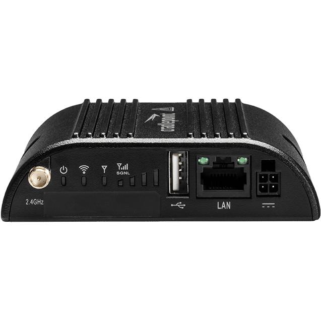 Cradlepoint IBR200-10M + NetCloud Essentials WLAN-Router Ethernet Einzelband (), Router, Schwarz