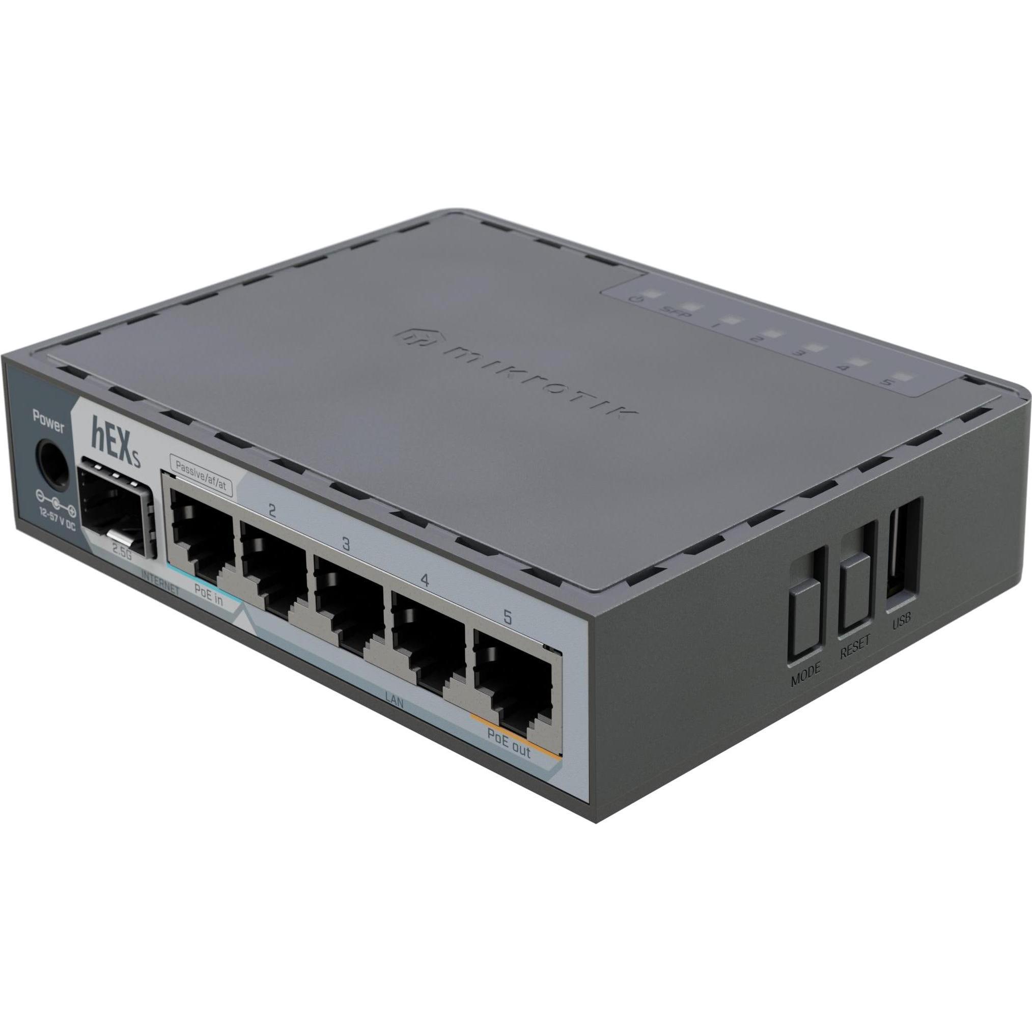 MikroTik Router hEX S (2025), Router