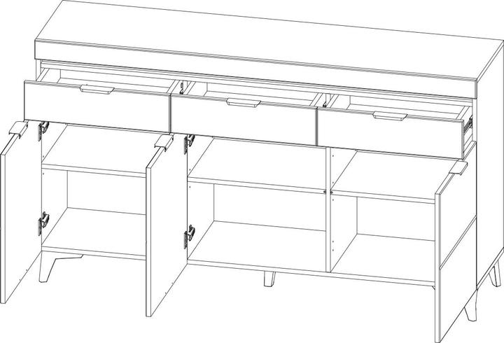 Produktbild Petits-Meubles Ruben (157 x 40 x 90 cm)