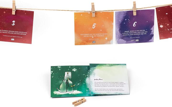 Produktbild Paarzeit Adventskalender für Paare, Edition 1