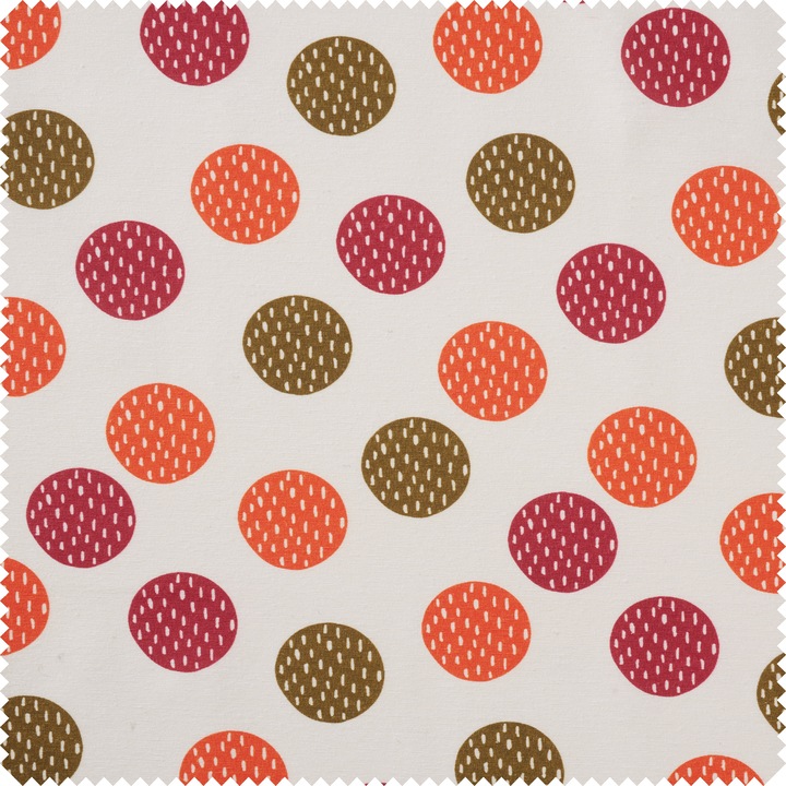 Image du produit VBS Tissu à motifs imitation lin "Zahira", largeur 140 cm, vendu au mètre