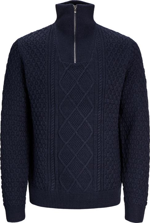 Produktbild Jack & Jones Einfarbig Strickpullover Strickpullover (S)