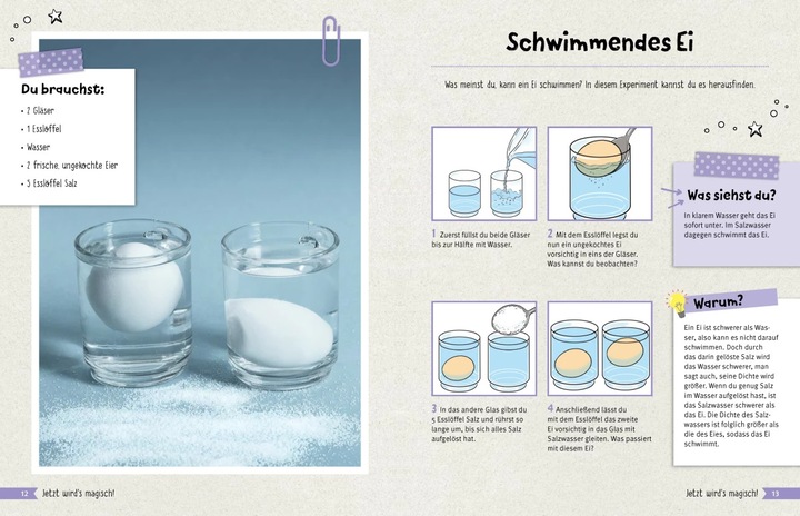 Produktbild Experimente-Buch für Kinder ab 2 Jahren. 28 einfache Experimente für jeden Tag (Deutsch, Elina Roth, 2022)