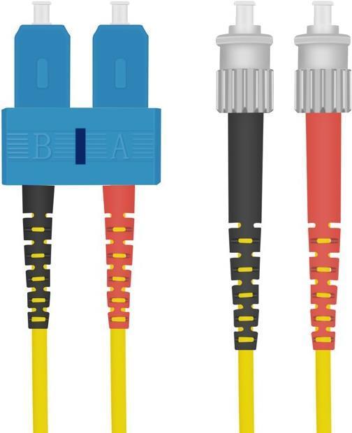 Productafbeelding Helos Herweck glasvezel patchkabel (S/UTP, CAT6, 15 m)