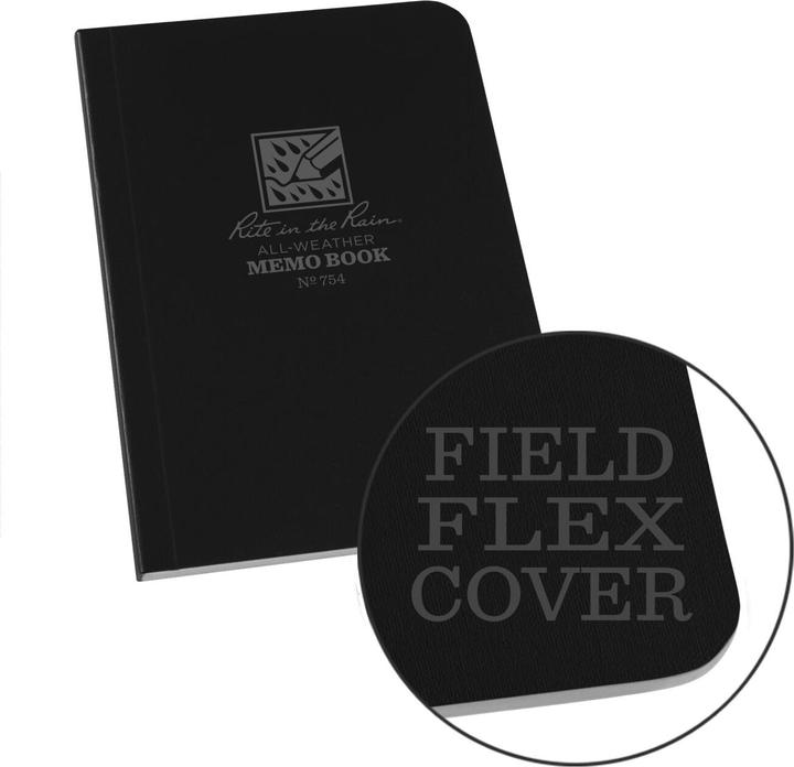Image du produit Rite in the Rain Carnet de notes tout temps Flex 754 (8.9 x 12.7 cm, Quadrillé, Couverture rigide)