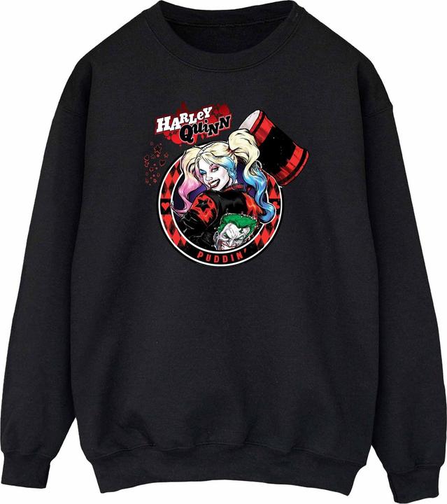 Immagine prodotto Felpa Harley Quinn Joker Patch Donna/Ladies (XXL)