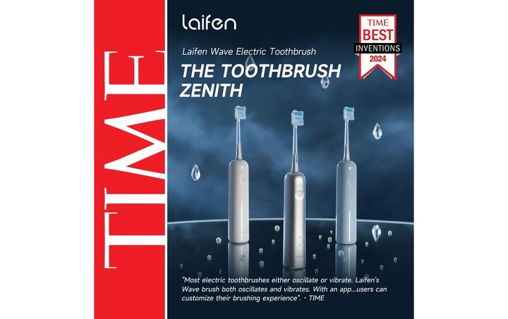 Actual product image Laifen Wave (Oscillating toothbrush)